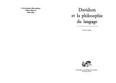 book Davidson et la philosophie du langage