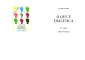 book O que é Dialética