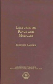 book Lectures on Rings and Modules