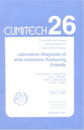 book Cumitech 26: Laboratory Diagnosis of Viral Infections Producing Enteritis