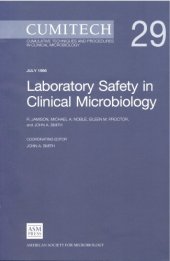 book Cumitech 29: Laboratory Safety in Clinical Microbiology