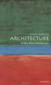 book Architecture: A Very Short Introduction (Very Short Introductions)