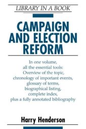 book Campaign and Election Reform (Library in a Book)