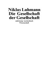 book Die Gesellschaft der Gesellschaft 2