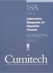 book Cumitech 18A: Laboratory Diagnosis of Hepatitis Viruses