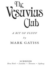 book The Vesuvius Club (Lucifer Box 1)