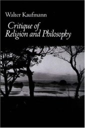 book Critique of Religion and Philosophy