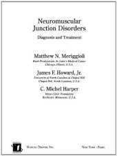 book Neuromuscular Junction Disorders: Diagnosis and Treatment (Neurological Disease and Therapy)