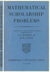 book Mathematical Scholarship Problems