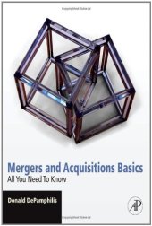 book Mergers and Acquisitions Basics: All You Need To Know