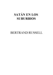 book Satán en los suburbios