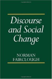 book Discourse and Social Change