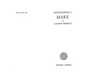 book Introduzione a Marx