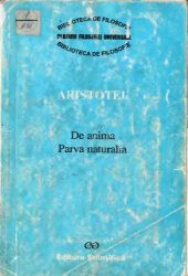 book De anima. Parva naturalia