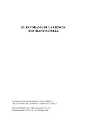 book El panorama de la ciencia