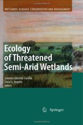 book Ecology of Threatened Semi-Arid Wetlands: Long-Term Research in Las Tablas de Daimiel