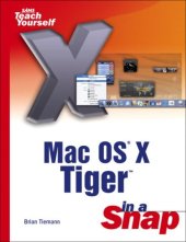 book MAC OS X Tiger in a Snap