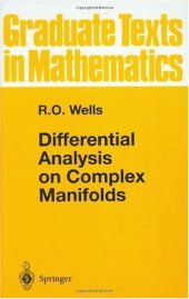 book Differential Analysis on Complex Manifolds