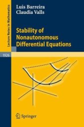 book Stability of Nonautonomous Differential Equations