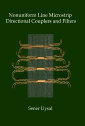 book Nonuniform Line Microstrip Directional Couplers and Filters