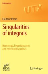 book Singularities of integrals: Homology, hyperfunctions and microlocal analysis
