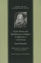 book Of the Nature and Qualification of Religion in Reference to Civil Society (Natural Law and Enlightenment Classics)