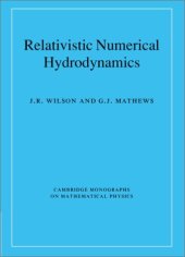 book Relativistic Numerical Hydrodynamics