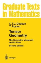 book Tensor Geometry: The Geometric Viewpoint and its Uses