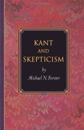 book Kant and Skepticism (Princeton Monographs in Philosophy)