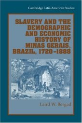 book Slavery and the Demographic and Economic History of Minas Gerais, Brazil, 1720–1888