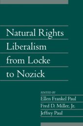 book Natural Rights Liberalism from Locke to Nozick (Social Philosophy and Policy, Volume 22)