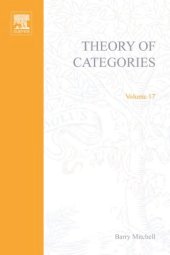 book Theory of Categories (Pure and Applied Mathematics (Academic Press))