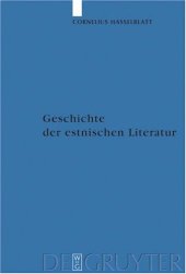 book Geschichte der estnischen Literatur