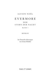 book Der Stern der Nacht (Evermore, Band 5)