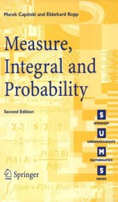 book Measure, Integral and Probability