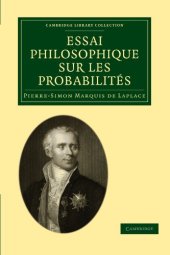 book Essai philosophique sur les probabilites