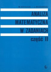 book Analiza matematyczna w zadaniach, Part 2