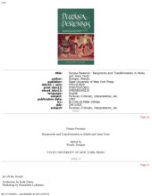 book Purana Perennis: Reciprocity and Transformation in Hindu and Jaina Texts