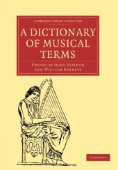 book A Dictionary of Musical Terms