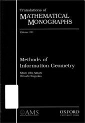 book Methods of Information Geometry (Translations of Mathematical Monographs 191)