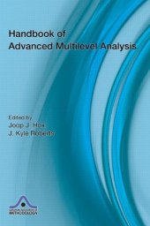 book Handbook of Advanced Multilevel Analysis (European Association of Methodology Series)