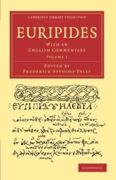book Euripides, Volume 1: With an English Commentary