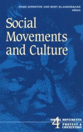 book Social Movements and Culture (Social Movements, Protest and Contention 4)