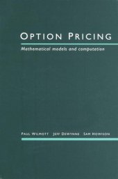 book Option Pricing: Mathematical Models and Computation