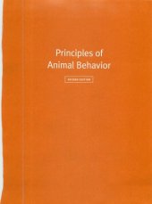 book Principles of Animal Behavior