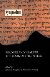 book Reading and Hearing the Book of the Twelve (Classroom Resource Materials)