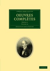 book Oeuvres completes, Volume 10: Series 2