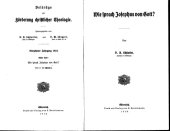 book Wie sprach Josephus von Gott?