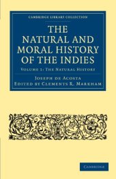 book The Natural and Moral History of the Indies