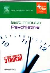 book Last Minute: Psychiatrie